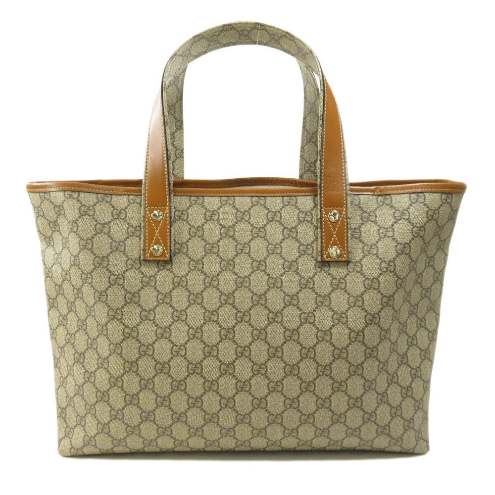 Gucci Bag Tote GG Supreme Canvas Brown